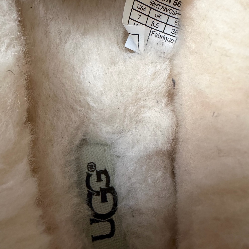 UGG Tan and Brown Slippers - Picture 7 of 8